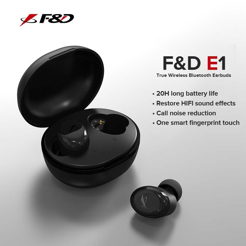 "Buy Online  F&D Fenda E1 Earphones Have Long Battery Life and Good Sound Quality Bluetooth Headsets & Earbuds"