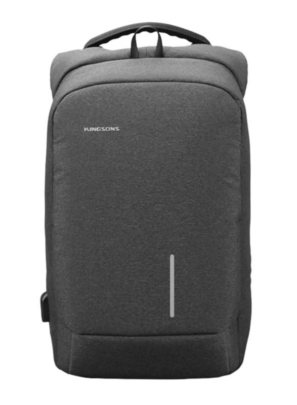 "Buy Online  Kingsons KS3149W Smart Backpack 15.6 Inch with USB Port| Dark Grey Accessories"