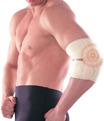 "Buy Online  Body Sculpture Solx-Bns-200-B Magnetic Elbow Support I Multi Color Exercise and Fitness Apparel"