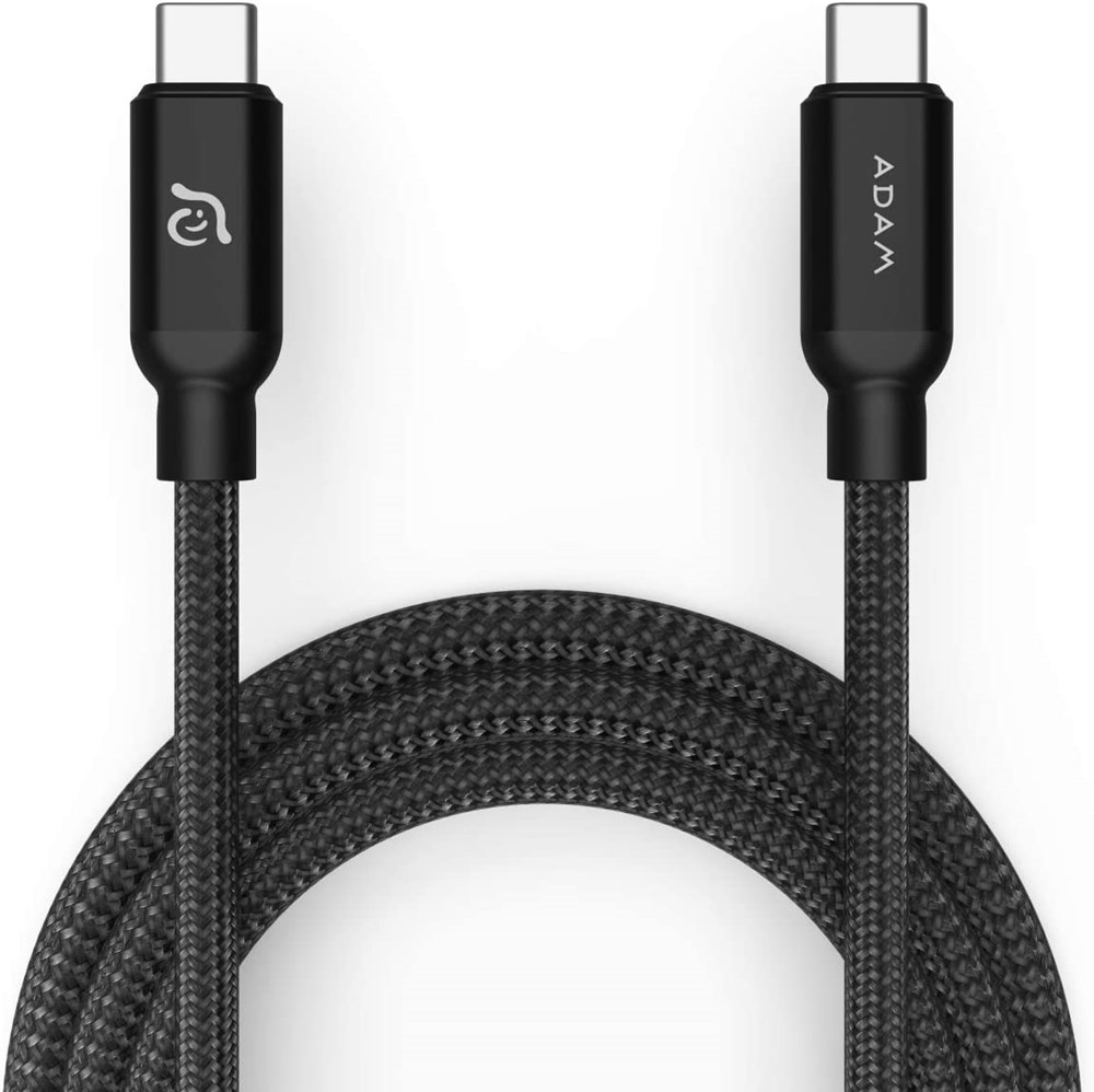 "Buy Online  Adam Elements CASA C200 USB-C to USB-C 100W Charging Cable Black Accessories"