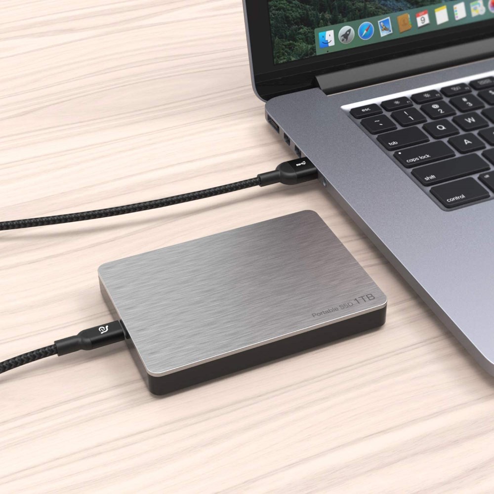 "Buy Online  Adam Elements CASA M100+ USB3.1 Gen2 USB-C to USB-A Cable - Black Accessories"