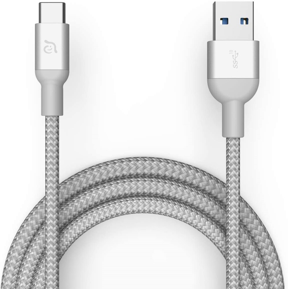 "Buy Online  Adam Elements CASA M100+ USB3.1 Gen2 USB-C to USB-A Cable - Silver Accessories"