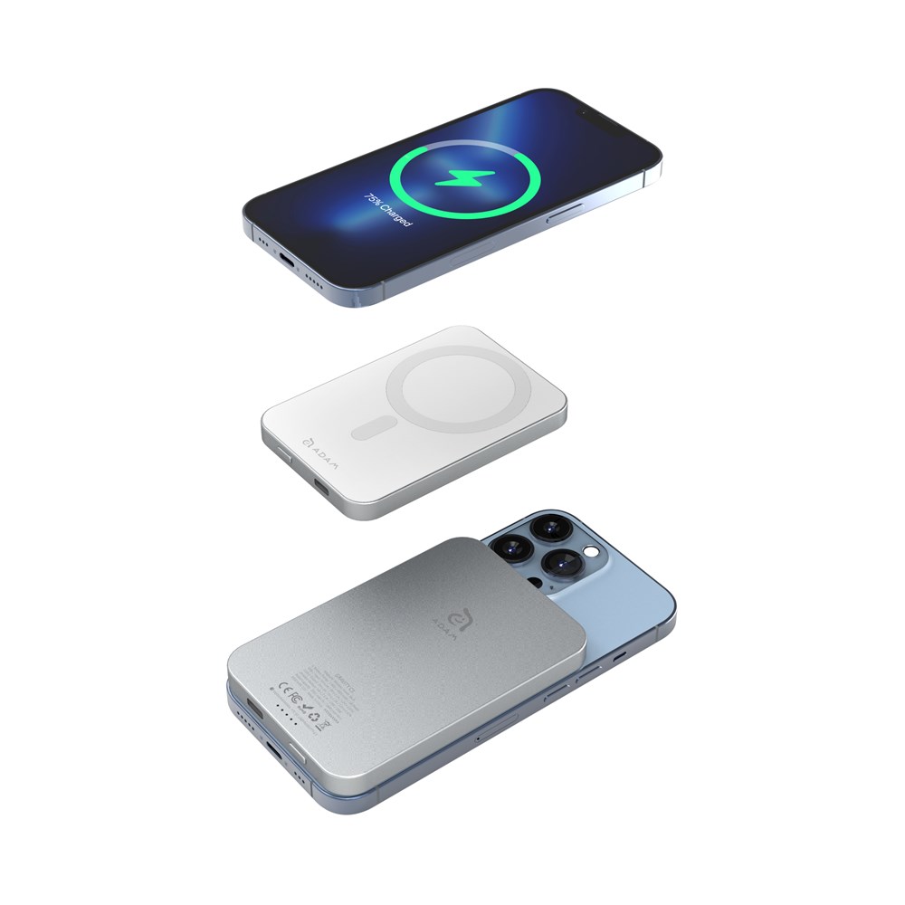 "Buy Online  ADAM Elements- GRAVITY C1 Magnetic Wireless Power Bank- GY Mobile Accessories"
