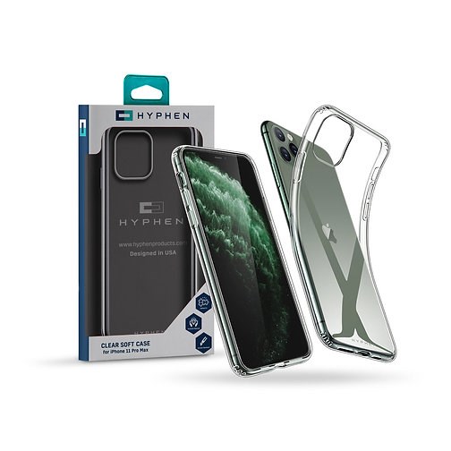 "Buy Online  HYPHEN Clear Soft Case iPhone 11 Pro Max Mobile Accessories"