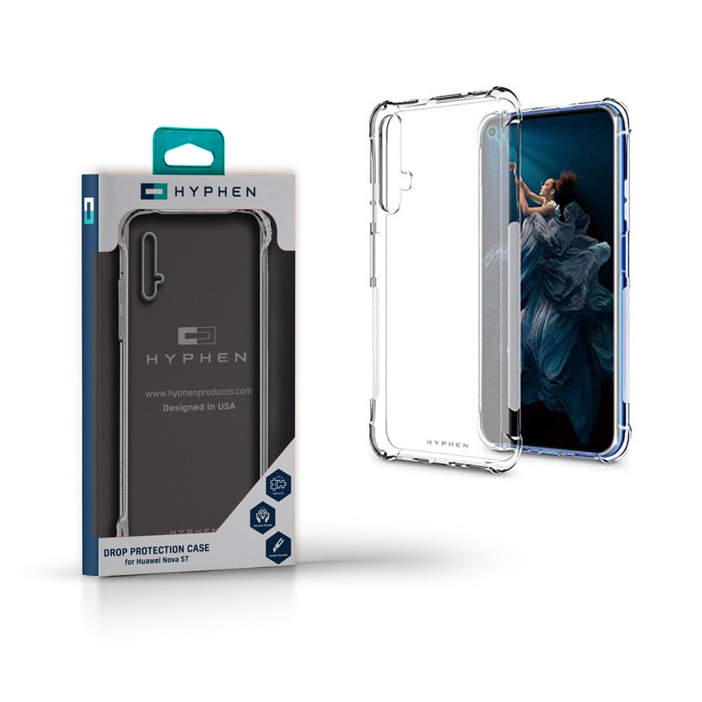 "Buy Online  HYPHEN Clear Drop Protection Case -Huawei Nova 5T Mobile Accessories"