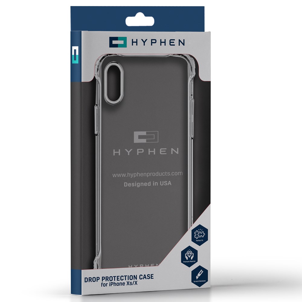 "Buy Online  HYPHEN Clear Drop Protection Case - iPX Mobile Accessories"