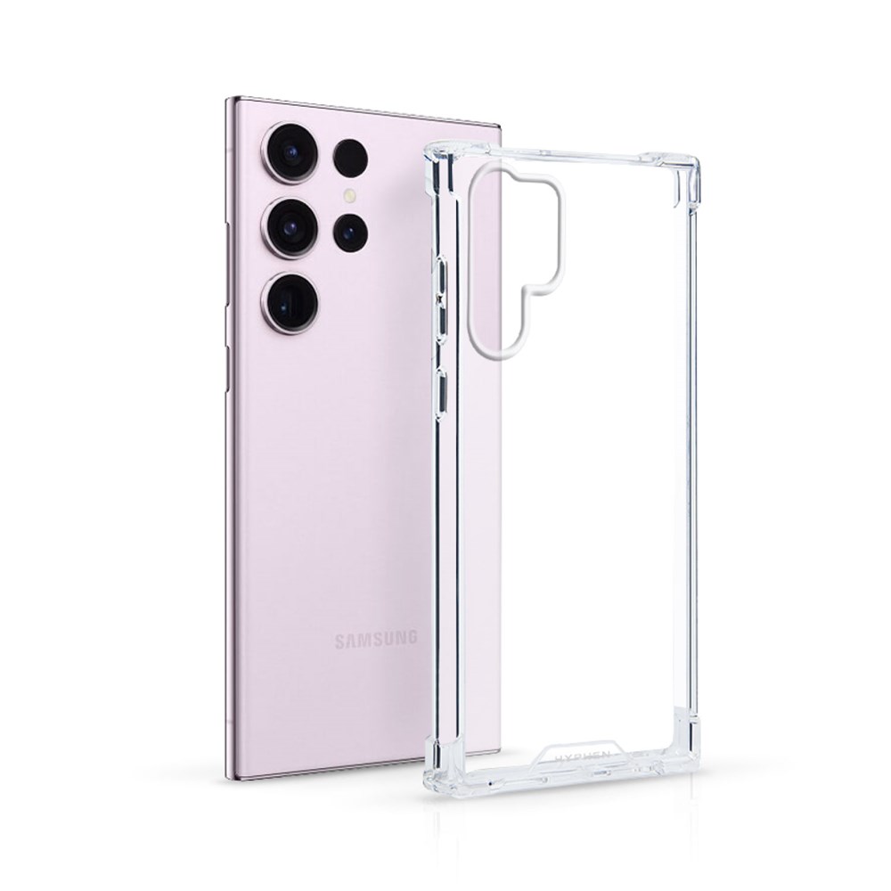 "Buy Online  HYPHEN Clear Drop Protection Case - Samsung Galaxy S23 Ultra Mobile Accessories"