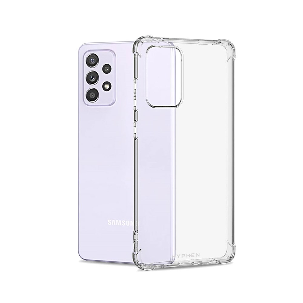 "Buy Online  HYPHEN Clear Drop Protection Case - Samsung A72 Mobile Accessories"