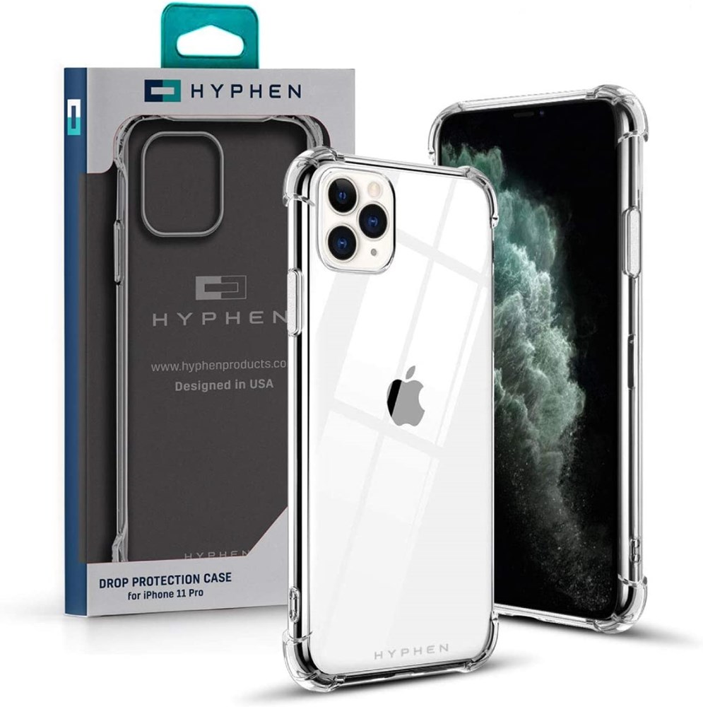 "Buy Online  HYPHEN Clear Drop Protection Case iPhone 11 Pro Mobile Accessories"