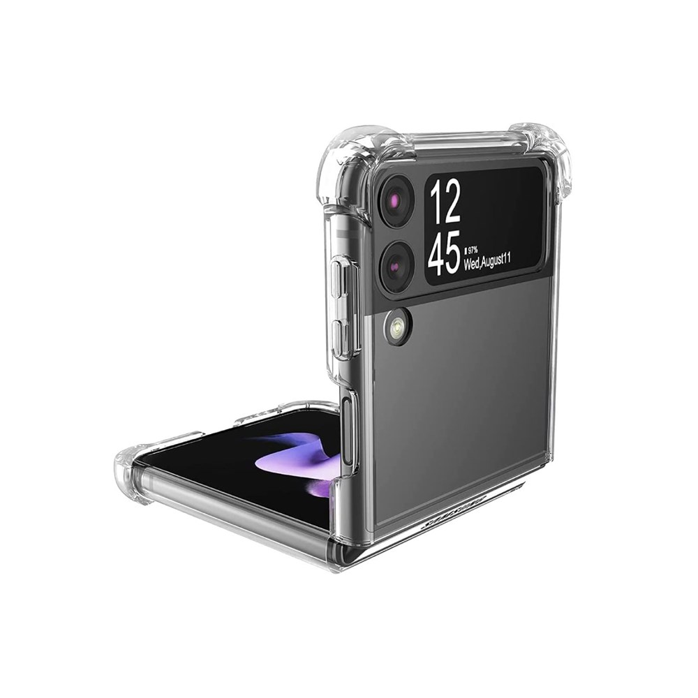 "Buy Online  HYPHEN Clear Drop Protection Case - Samsung Galaxy Z Flip 4 Mobile Accessories"