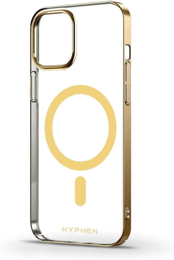 "Buy Online  HYPHEN Clear Rose Gold Frame Case Mobile Accessories"