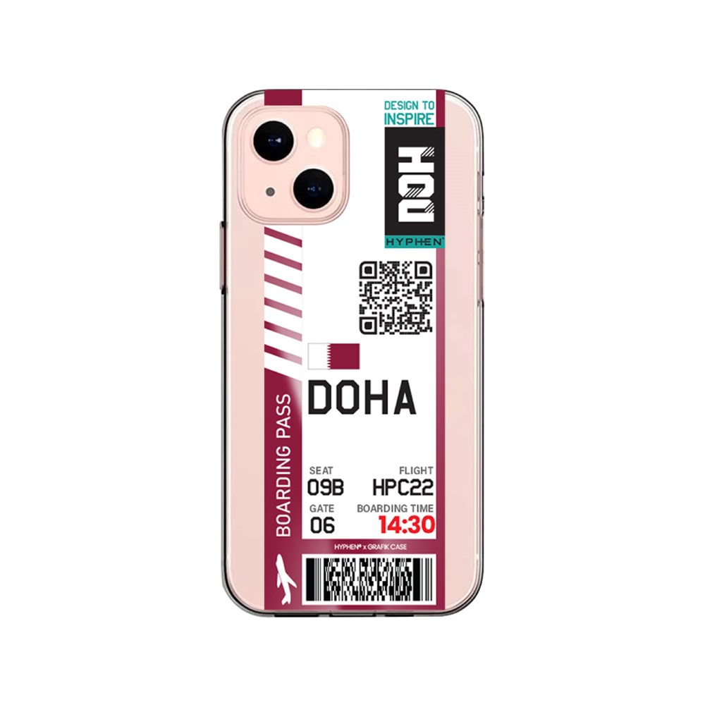 "Buy Online  HYPHEN Grafik Case - DOH Pass - iPhone 13 Mobile Accessories"