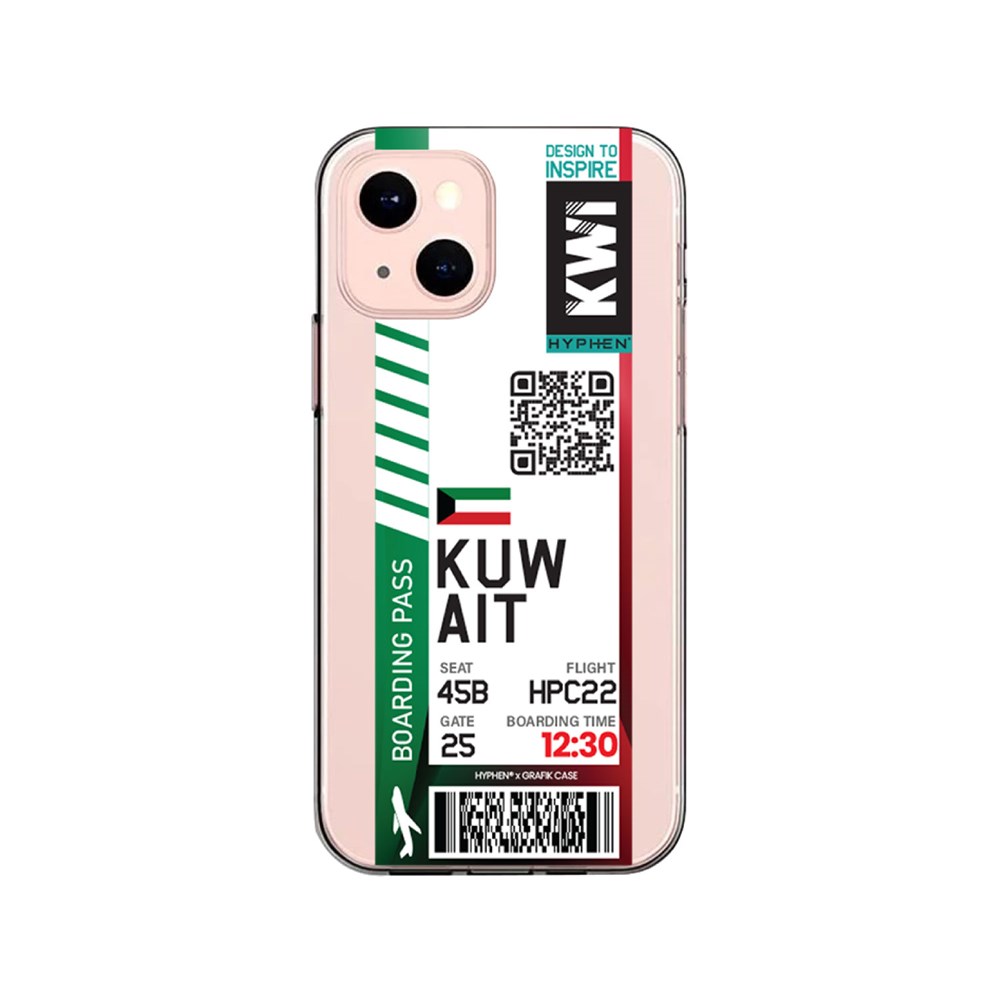 "Buy Online  HYPHEN Grafik Case - KWT Pass - iPhone 13 Mobile Accessories"