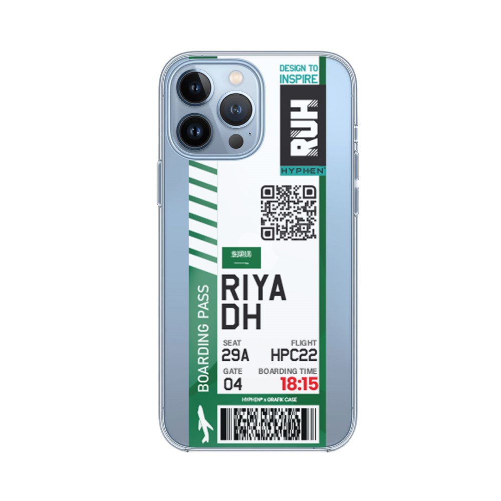 "Buy Online  HYPHEN Grafik Case - RUH Pass - iPhone 13 Pro Max Mobile Accessories"