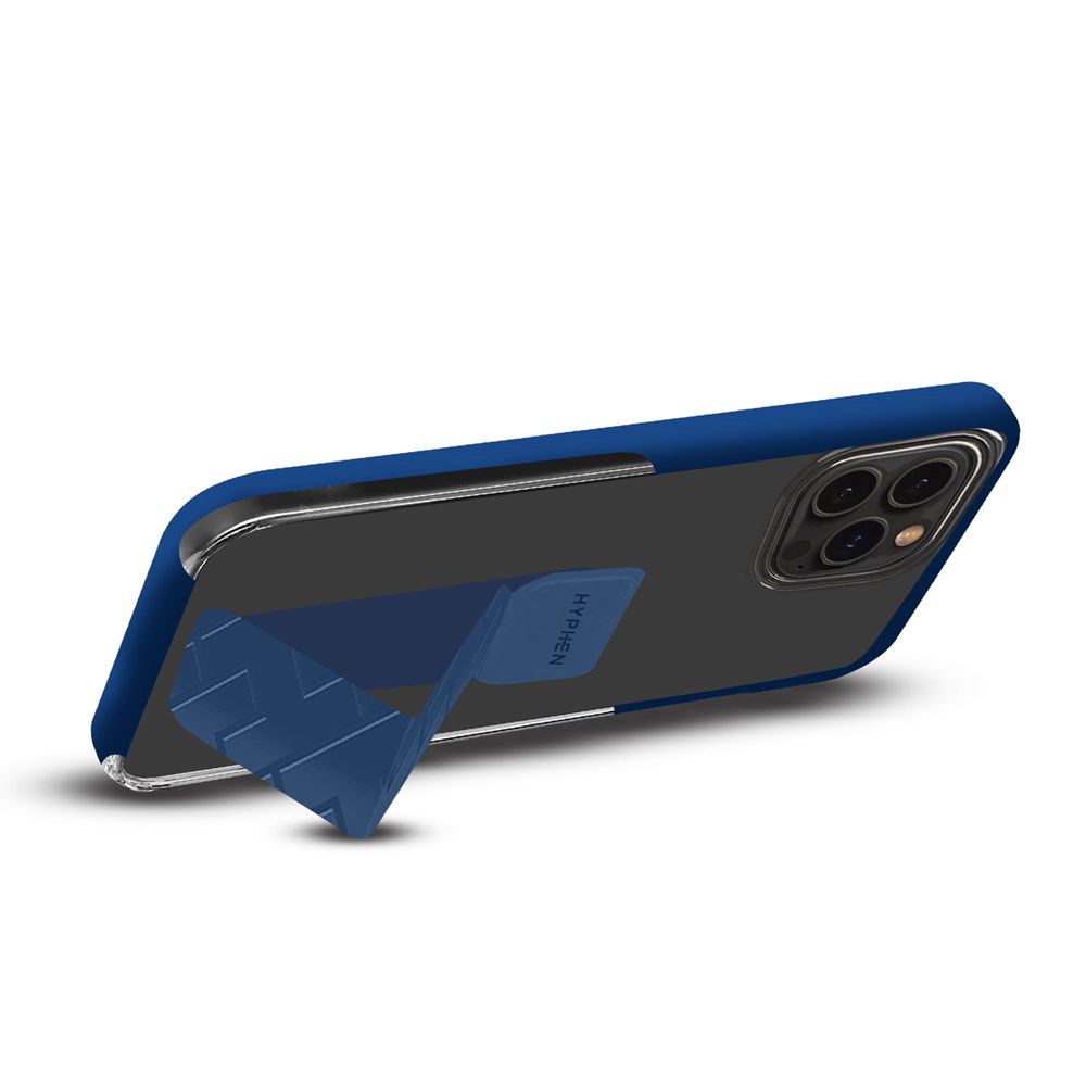 "Buy Online  HYPHEN Grip Holder Case - Blue -? iPhone 14 Pro Max Mobile Accessories"