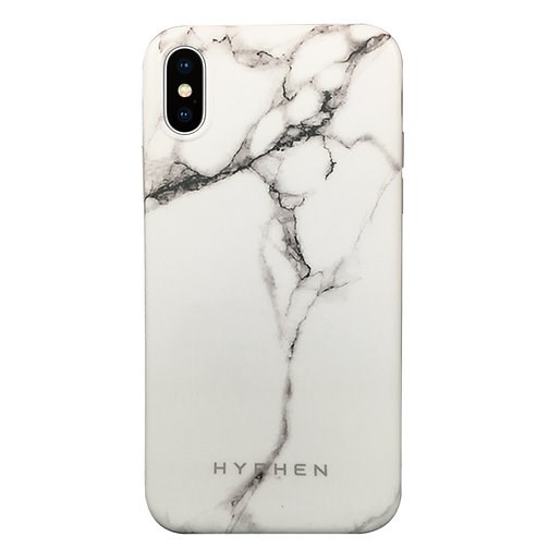 "Buy Online  HYPHEN Marble Case - White - iPhone X Mobile Accessories"