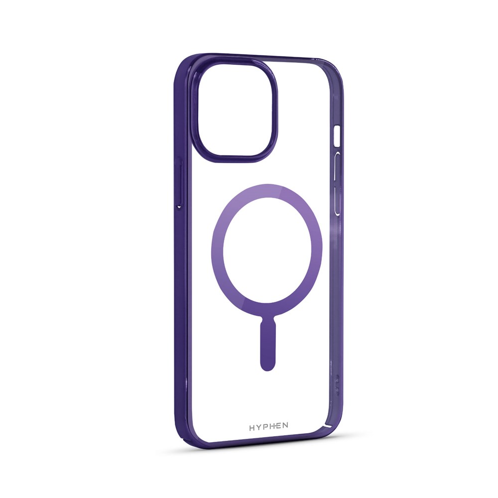 "Buy Online  HYPHEN MagSafe Frame Case - Purple - iPhone 14 Pro Mobile Accessories"