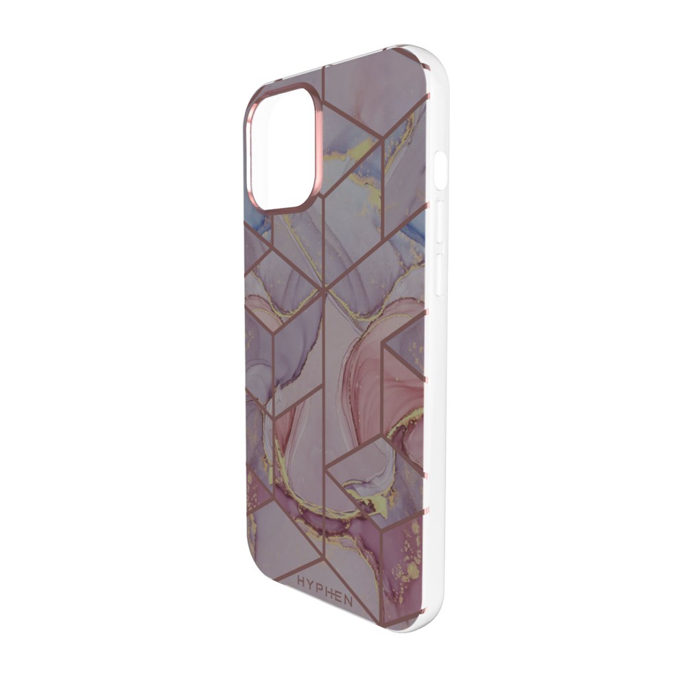 "Buy Online  HYPHEN Marble Case-Cosmic Pink-iPhone 12 mini-HPC-MXII548258 Mobile Accessories"