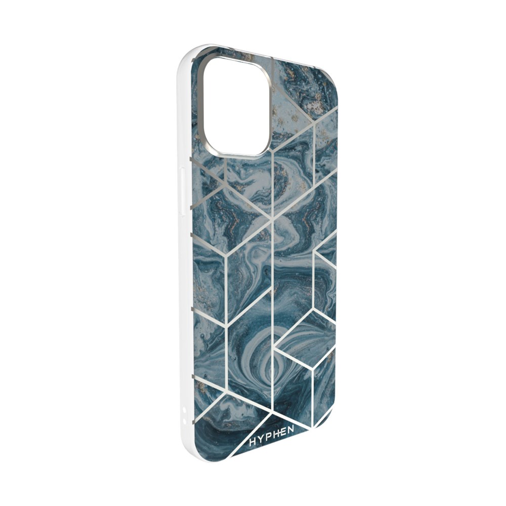 "Buy Online  HYPHEN Marble Case-Pacific Blue-iPhone 12 I 12 Pro-HPC-MXII618494 Mobile Accessories"