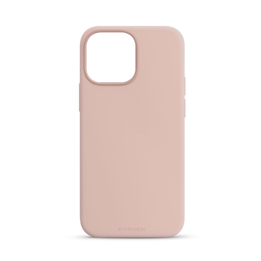 "Buy Online  HYPHEN TINT Silicone Magsafe Case - Sand Pink - iPhone 14 Pro Mobile Accessories"