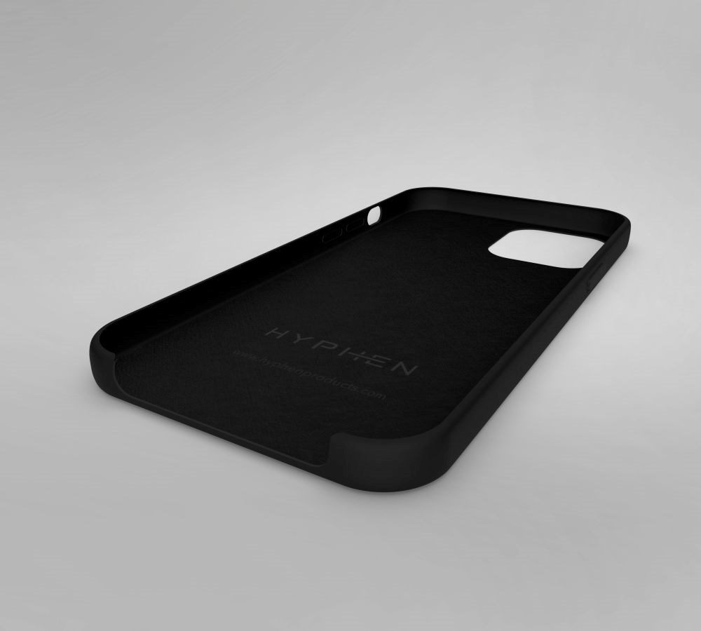 "Buy Online  HYPHEN Silicone Case-Black-iPhone 12 I 12 Pro-HPC-SXII619720 Mobile Accessories"