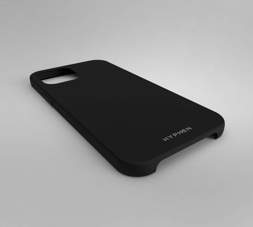 "Buy Online  HYPHEN Silicone Case-Black-iPhone 12 Pro Max-HPC-SXII670060 Mobile Accessories"