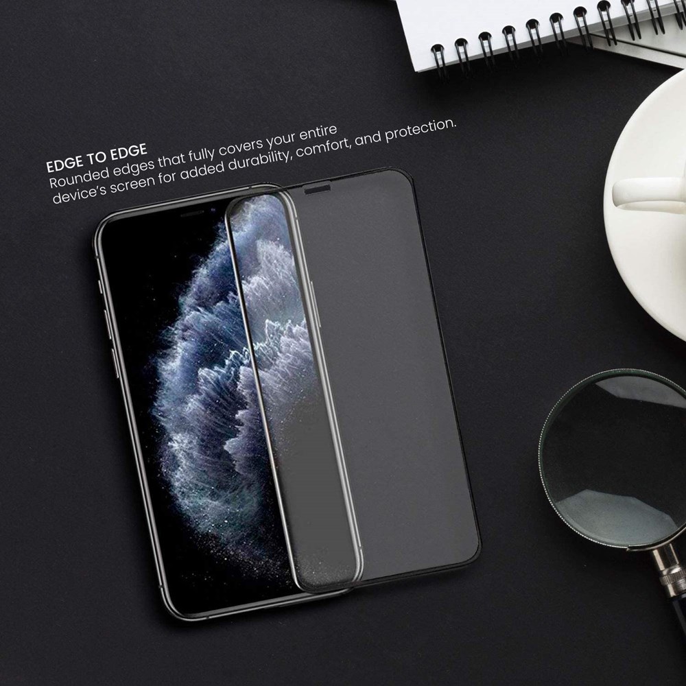 "Buy Online  HYPHEN Tempered Glass-Full Coverage Black iPhone 11 Pro Mobile Accessories"