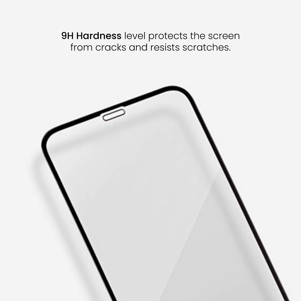 "Buy Online  HYPHEN Tempered Glass-Full Coverage Black iPhone 11 Mobile Accessories"