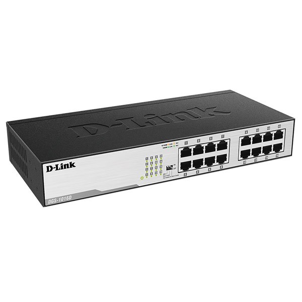 "Buy Online  D-Link| 16-port Copper Gigabit Switch| DGS-1016D Networking"