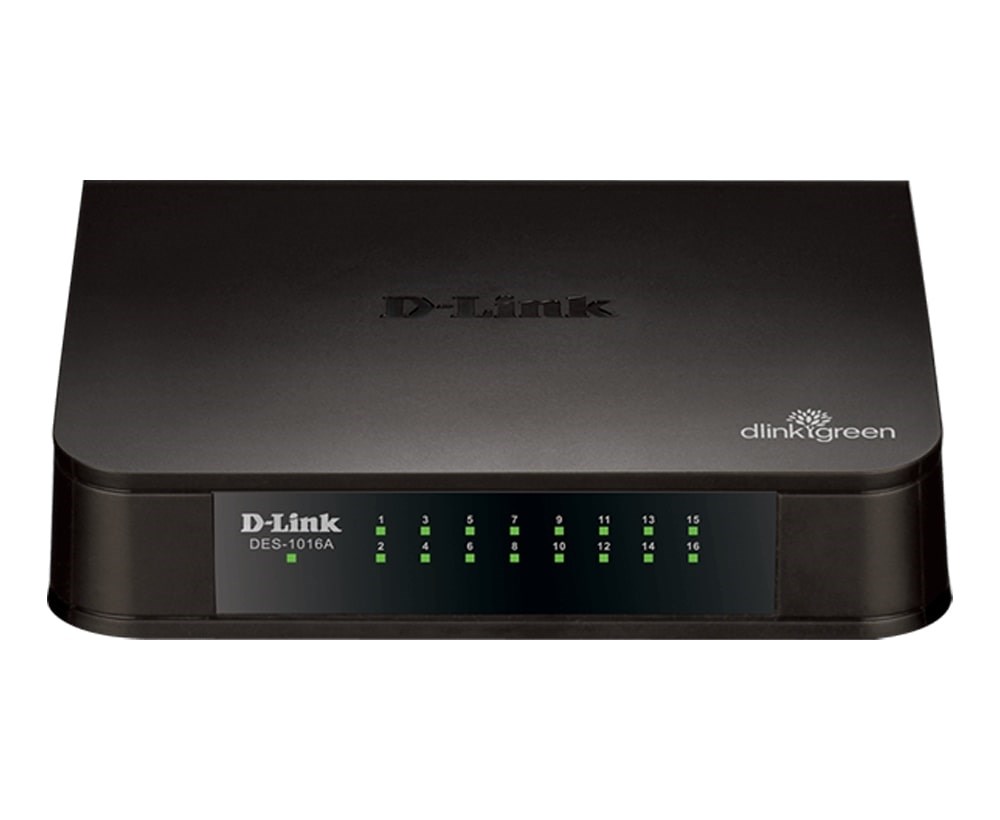 "Buy Online  D-LINK 16-PRT 10/100 SWITCH DL DLDES-1016A Networking"