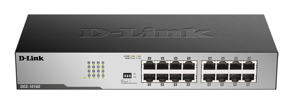 "Buy Online  D-LINK 16-PORT GIGABIT SWITCH DLDGS-1016D Networking"