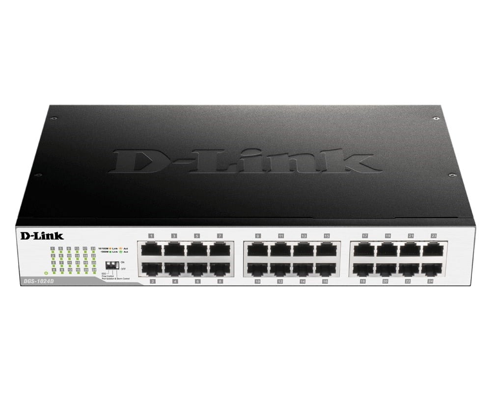 "Buy Online  D-Link 24Port10/100/1000 Switch DLDGS-1024D Networking"