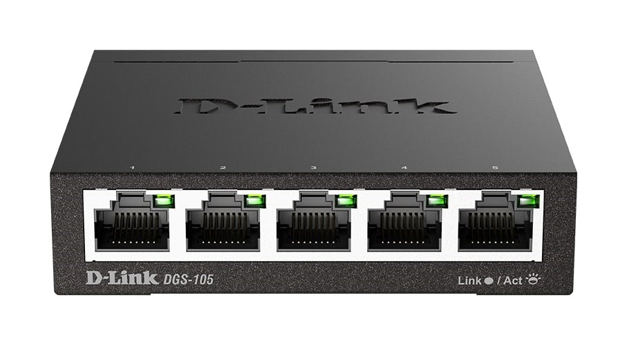 "Buy Online  D-LINK 5-PORT GIG SWITCH METAL DLDGS-105 Networking"