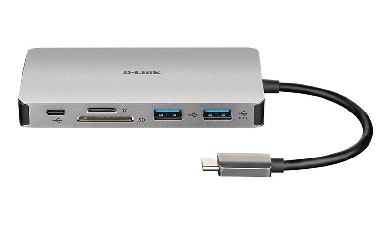 "Buy Online  D-LINK 9-IN-1 USB-C HUB HDMI/VGA/EITHERNET CARD Networking"