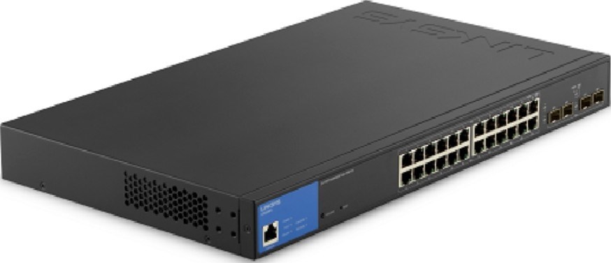 "Buy Online  LINKSYS 24-PORT GE-MANAGED POE+ SWITCH 410W + 4-LSLGS328MPC Networking"