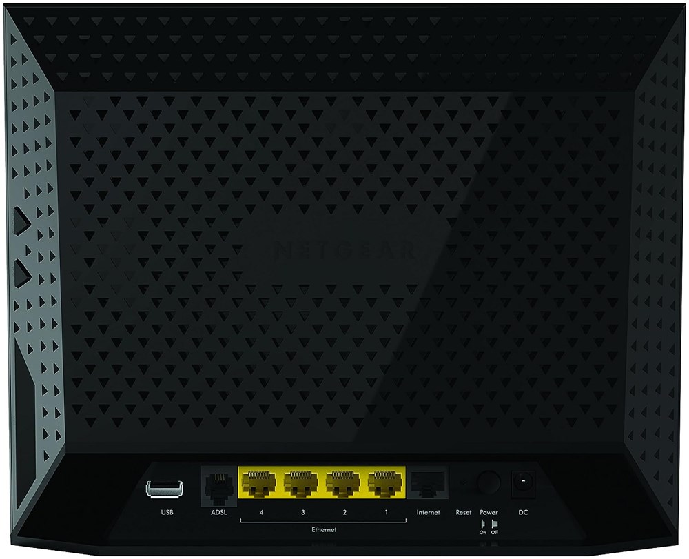 "Buy Online  NETGEAR D6300 WiFi Modem Router (Black) Networking"