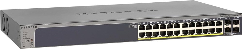 "Buy Online  NG-GS728TP 100NAS 24-Port Gigabit Ethernet Smart Managed Pro Switch Networking"