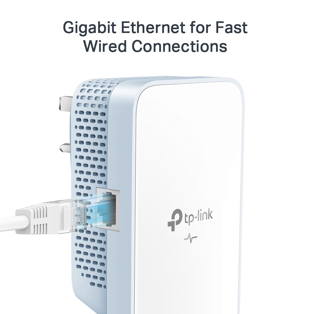 "Buy Online  TP-Link AV1000 Gigabit Powerline ac Wi-Fi Kit-TL-WPA7517 KIT Networking"