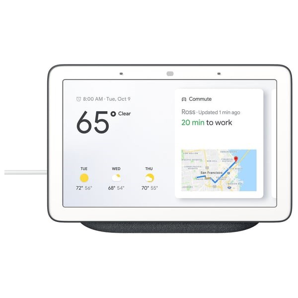 "Buy Online  Google Home Hub with Google Assistant Charcoal International Version-GA00515 Home Appliances"