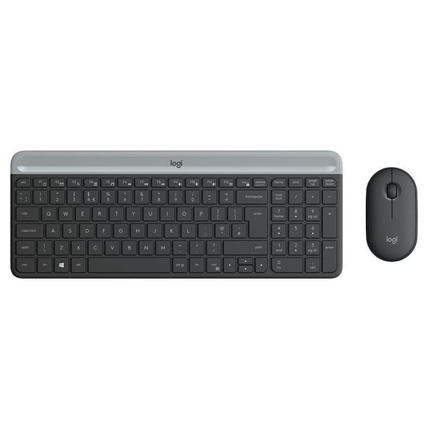 "Buy Online  Logitech MK470 Wireless Keyboard and Mouse Combo Graphite-920-009204 Peripherals"