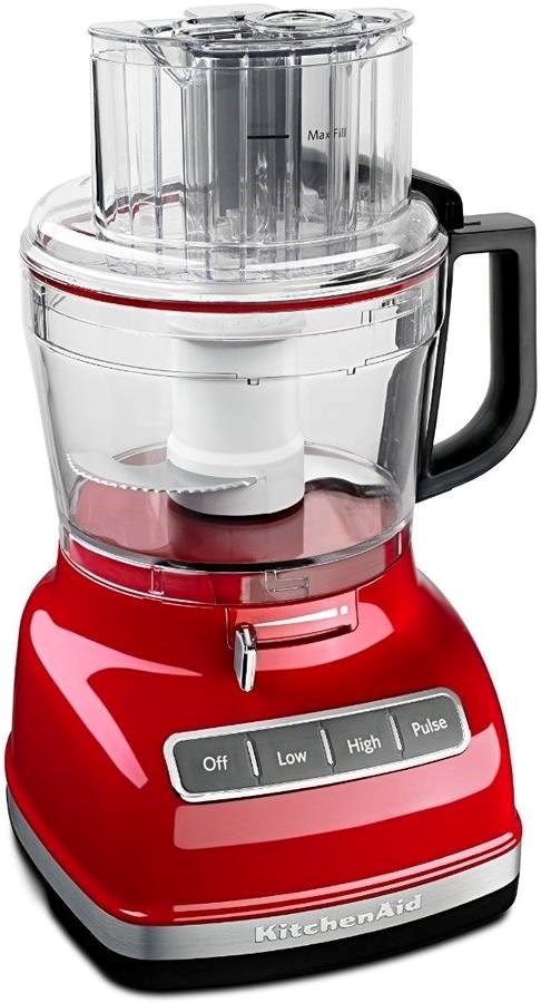 "Buy Online  Kitchenaid 3.3l Die Cast Food Processor Red-5KFP1444CA Home Appliances"