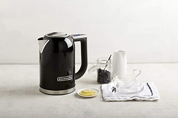 "Buy Online  Kitchenaid Onyx Black 7-cup Electric Tea Kettle-80136 Home Appliances"