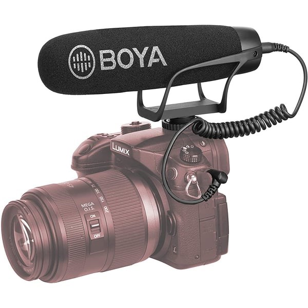 "Buy Online  Boya BY-BM2021 Cardoid Shotgun On Camera Microphone Peripherals"