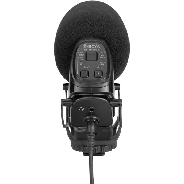 "Buy Online  Boya BY-BM3032 Super-Cardioid On-Camera Video Shotgun Microphone Peripherals"