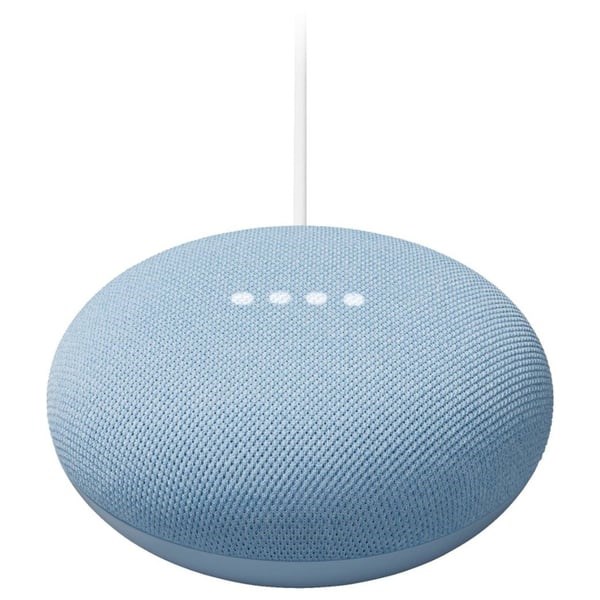 "Buy Online  Google Nest Mini (2nd Generation) Smart Speaker Sky (International Version) Audio and Video"