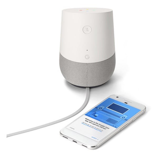 "Buy Online  Google GA3A004 Home Bluetooth Speaker White Slate (International Version) Audio and Video"