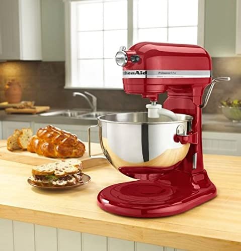 "Buy Online  Kitchen Aid-Pro 5 Plus 5 Quart Bowl-lift Stand Mixer-Empire Red-KV25G0XER Home Appliances"