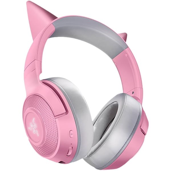 "Buy Online  Razer RZ04-03520100-R3M1 Kraken Kitty Edition Wireless Over Ear Gaming Headset Pink Gaming Accessories"