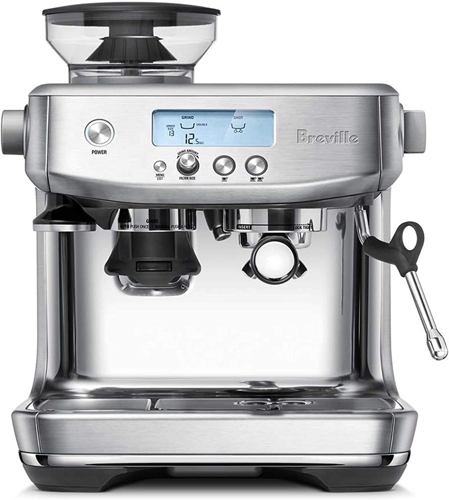 "Buy Online  Breville Barista Pro Espresso Coffee Machine 1680W BES878BSS Silver"