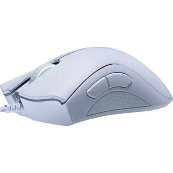 "Buy Online  RAZER RZ01-02540200-R3C1 DeathAdder Essential Gaming 6400 DPI Optical Sensor Mouse WHITE"